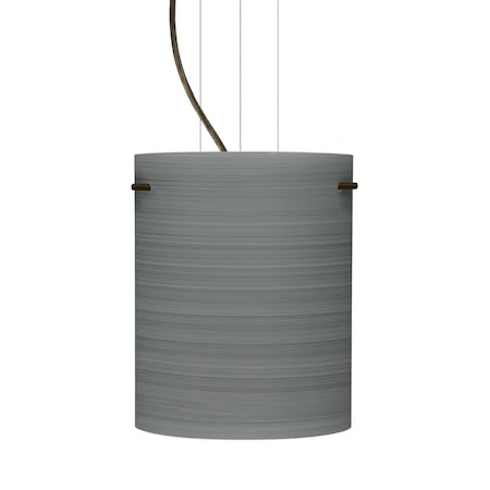 Tamburo 8 Cable Pendant, Titan, Bronze Finish, 1x100W Incandescent